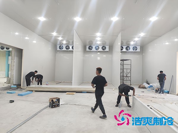 5000平米生鮮冷鏈果蔬保鮮冷庫(kù)建造安裝造價(jià)多少錢？-浩爽制冷
